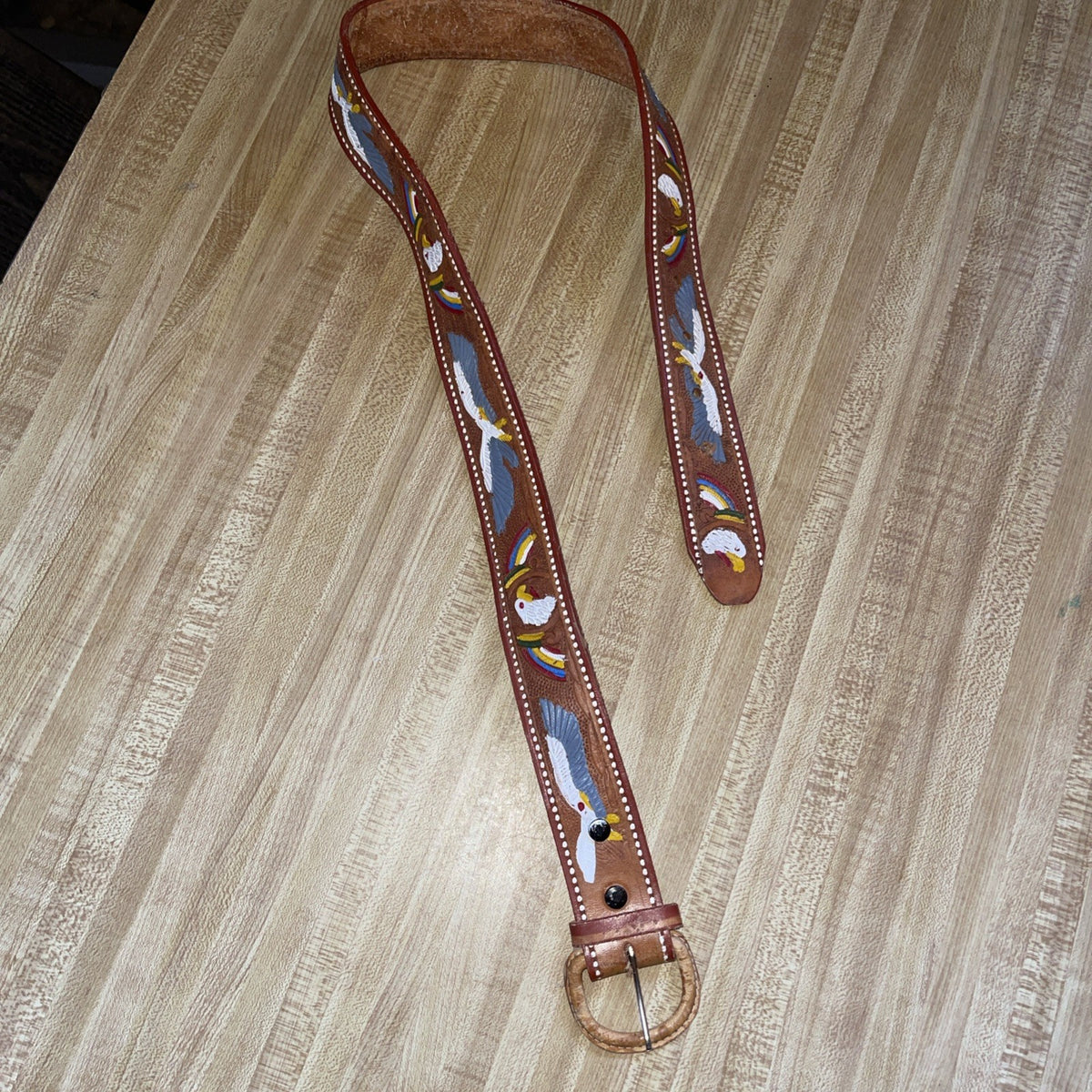 Leather Belt Made In Mexico 34