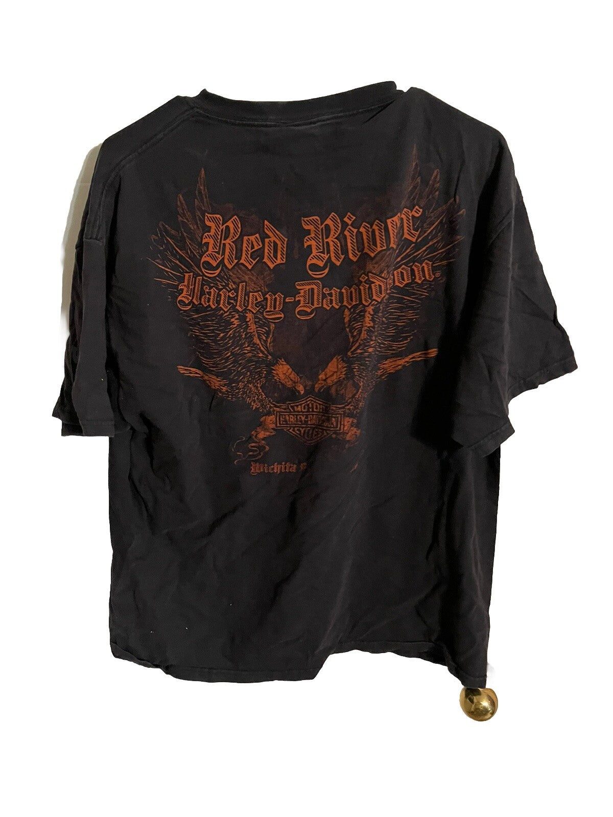 Harley Davidson Red Rider Pocket T Shirt XL