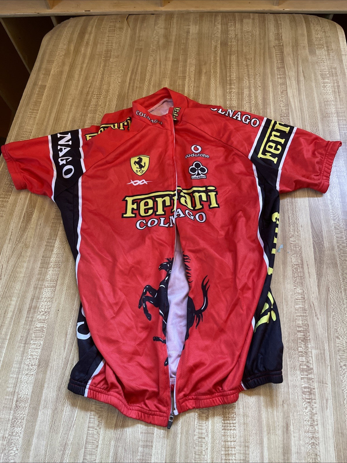 colnago ferrari Cycling Jersey Large 