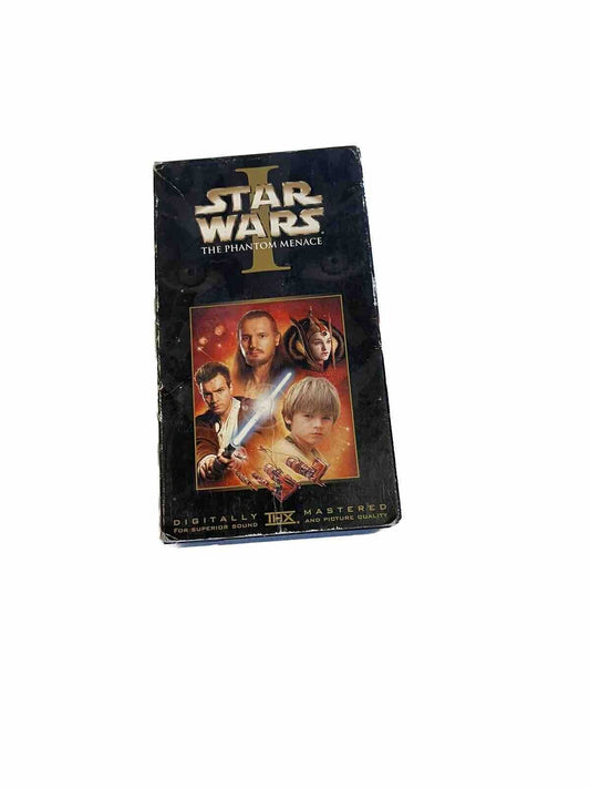 star wars the phantom menace vhs