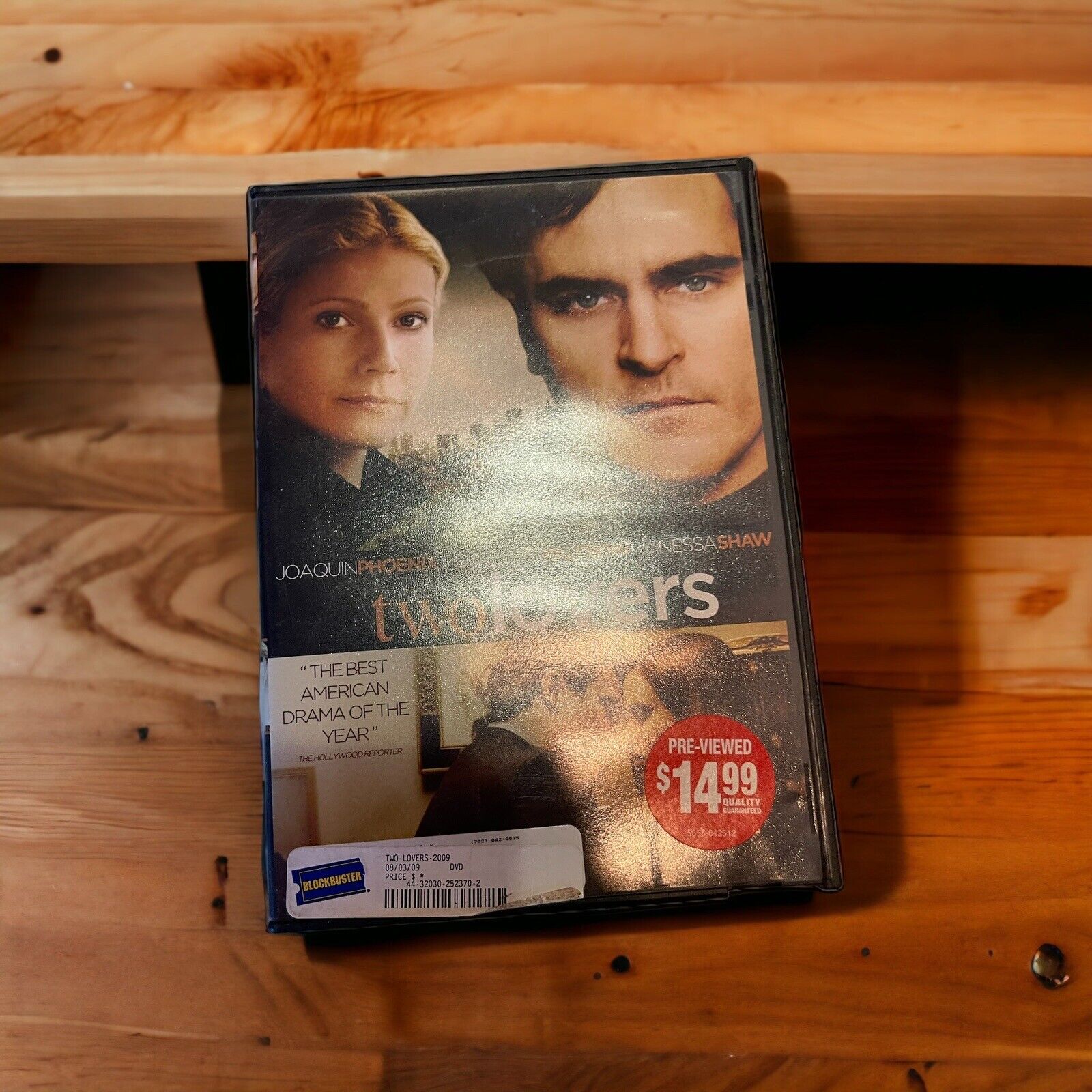 Two Lovers (DVD, 2008) In Blockbuster Case