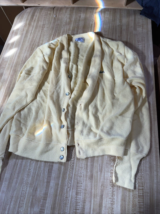 Vintage Izod Lacoste Cardigan Large 