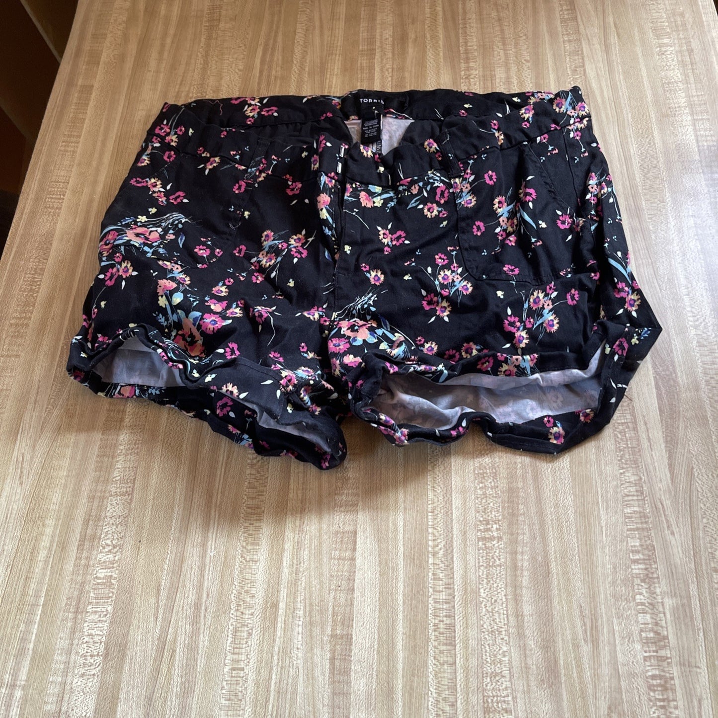 Torrid Floral Shorts 20