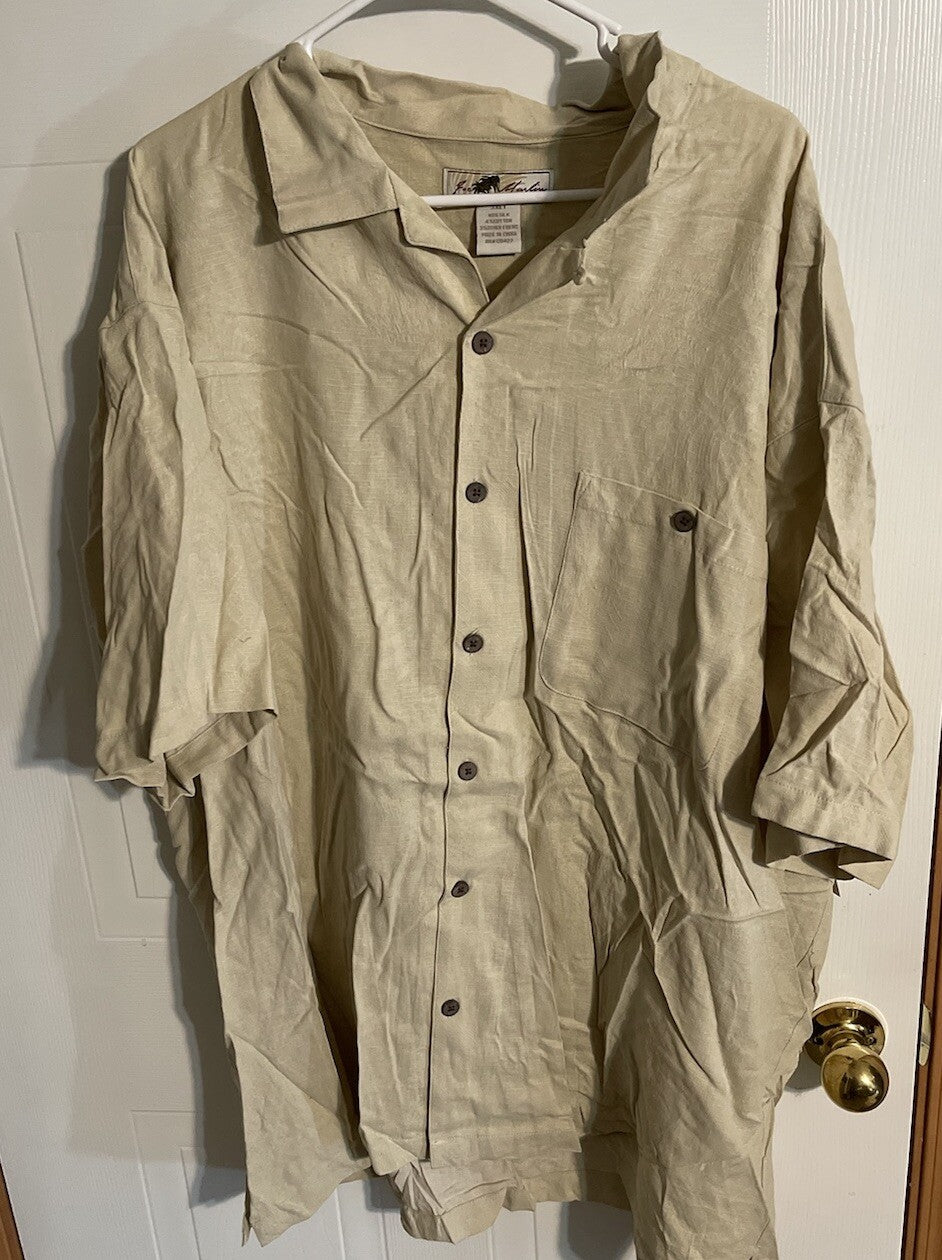 Joe Marlin Silk Blend Shirt 3XLT NWT