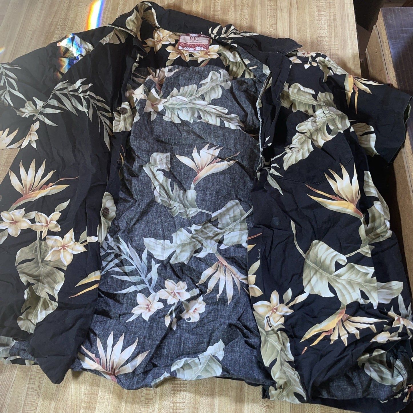 RJC Hawaiian Shirt XL Magnum PI Style