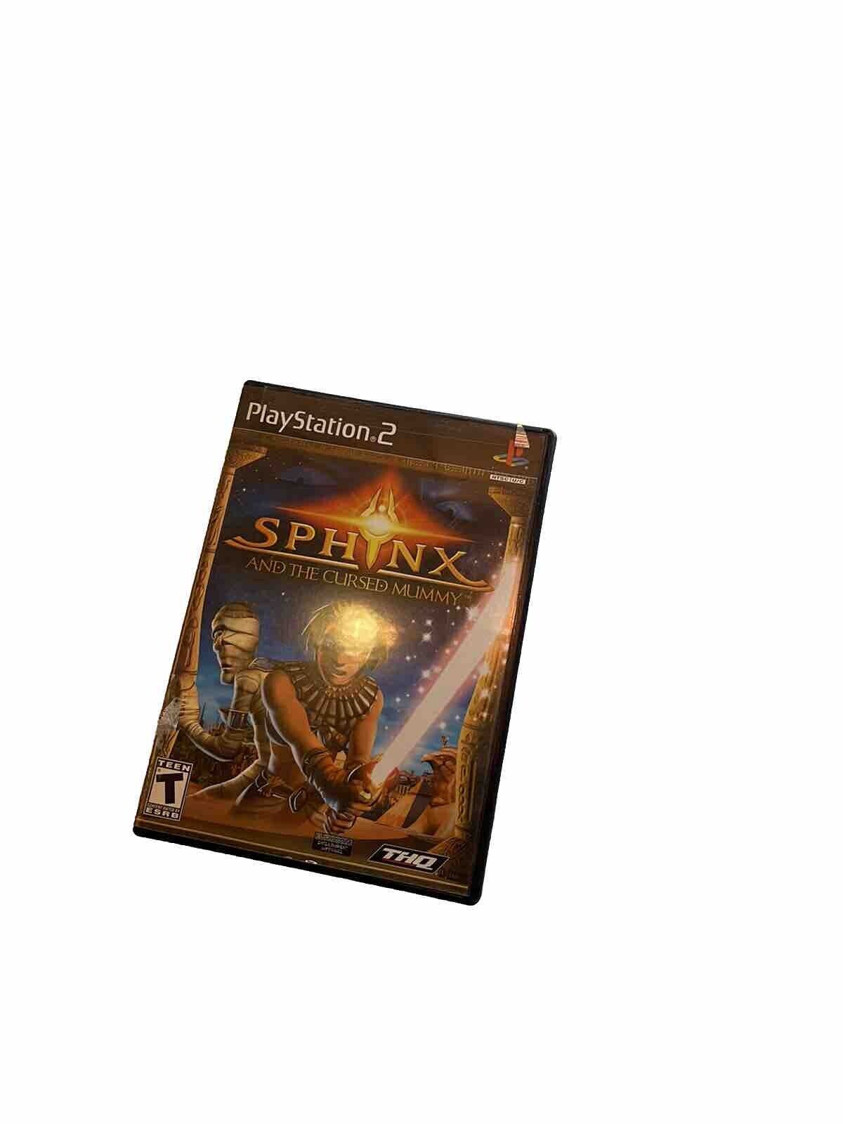 Sphinx and the Cursed Mummy PS2 PlayStation 2 Complete Black Label