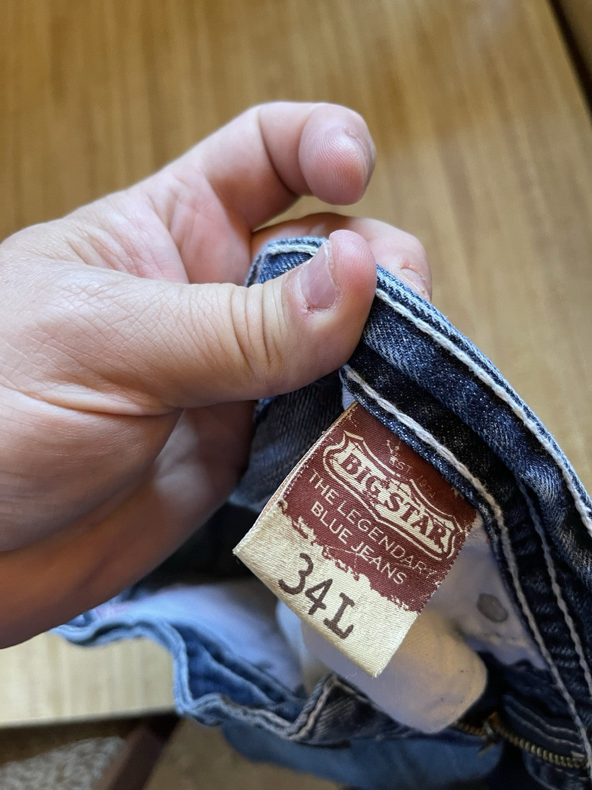 big star union straight jeans 32/32