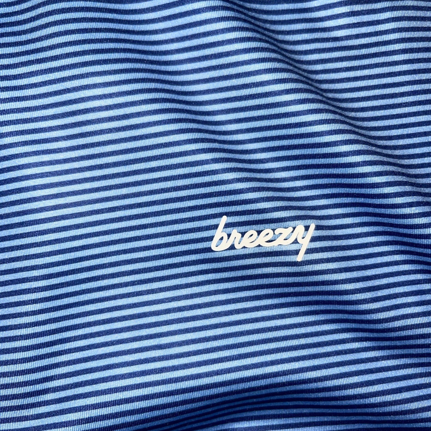 breezy golf polo large