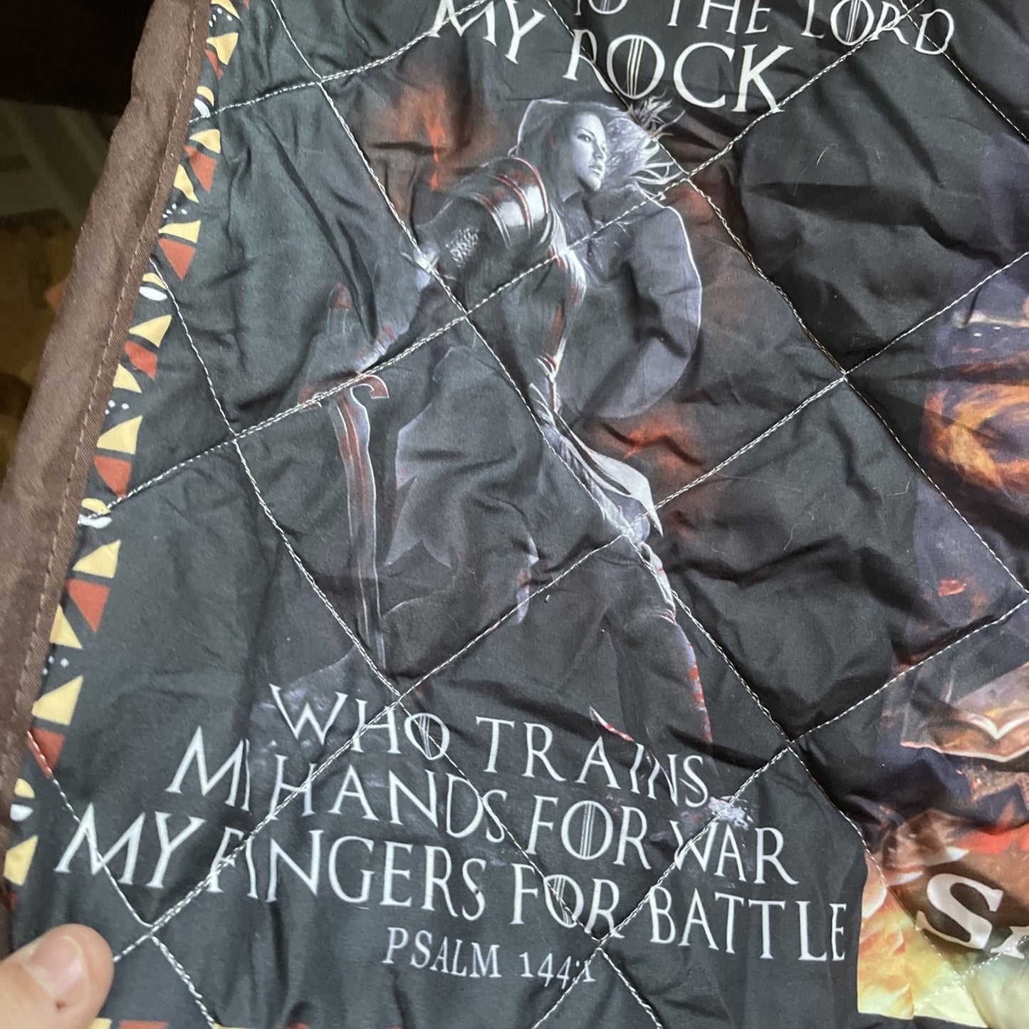 Religious Graphic  Blanket