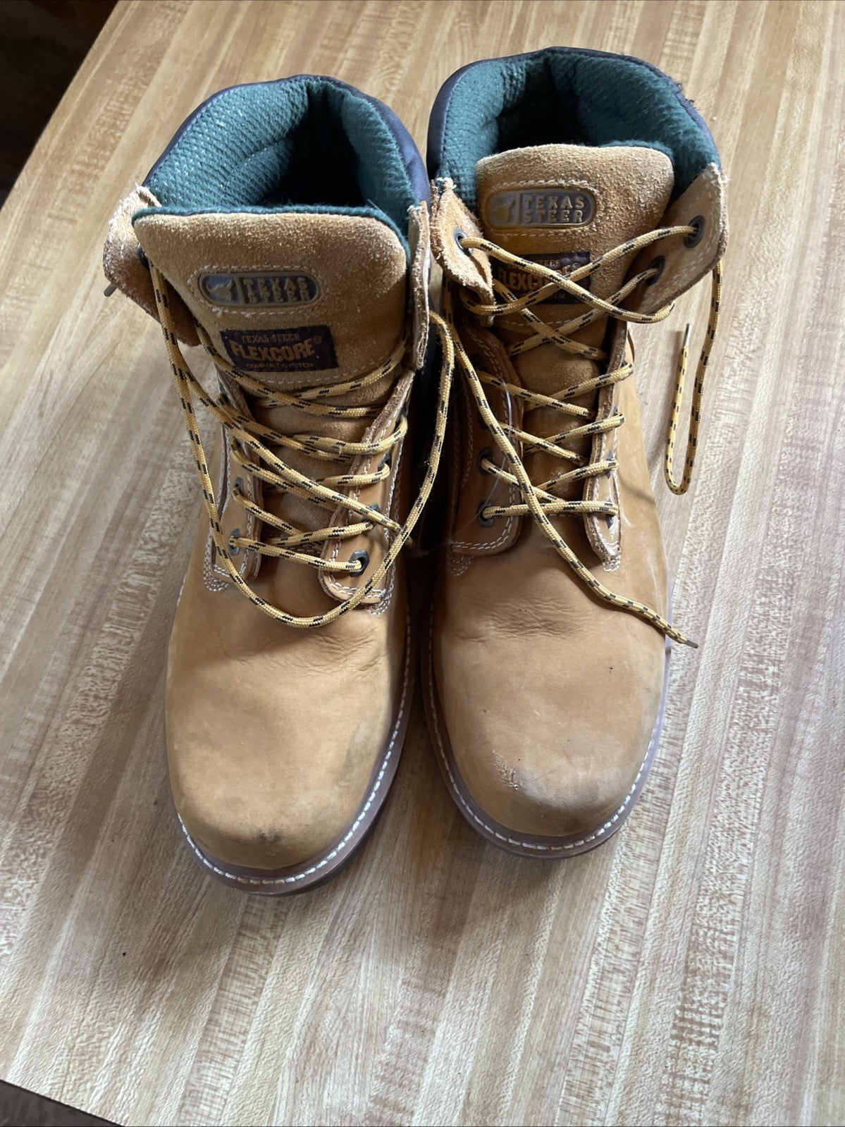 texas steer work boots 12