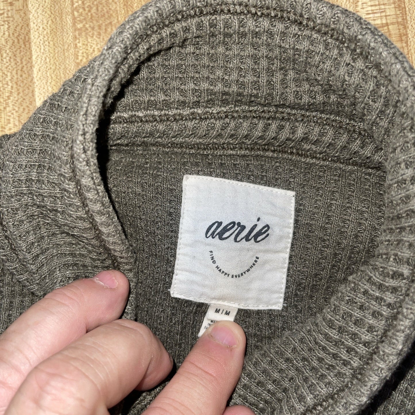 Aerie Button Up Medium 