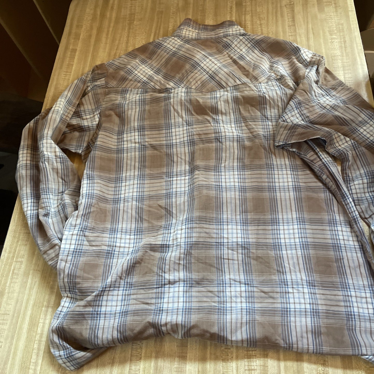 ely cattleman pearl snap shirt XLT
