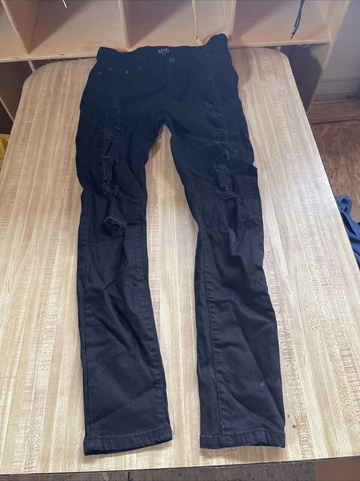 Boohoo Man Distressed Jeans 36x29