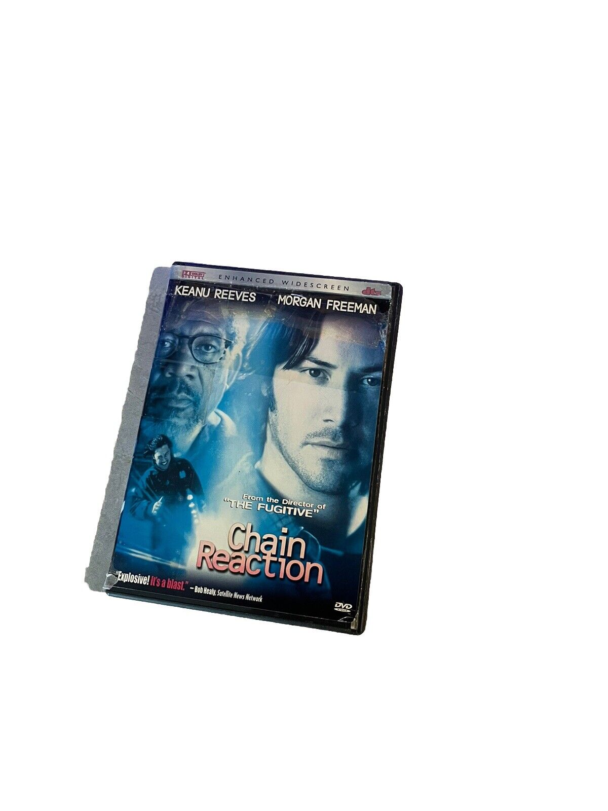 Chain Reaction DVD Gently Pre-owned Keanu Reeves, Morgan Freeman