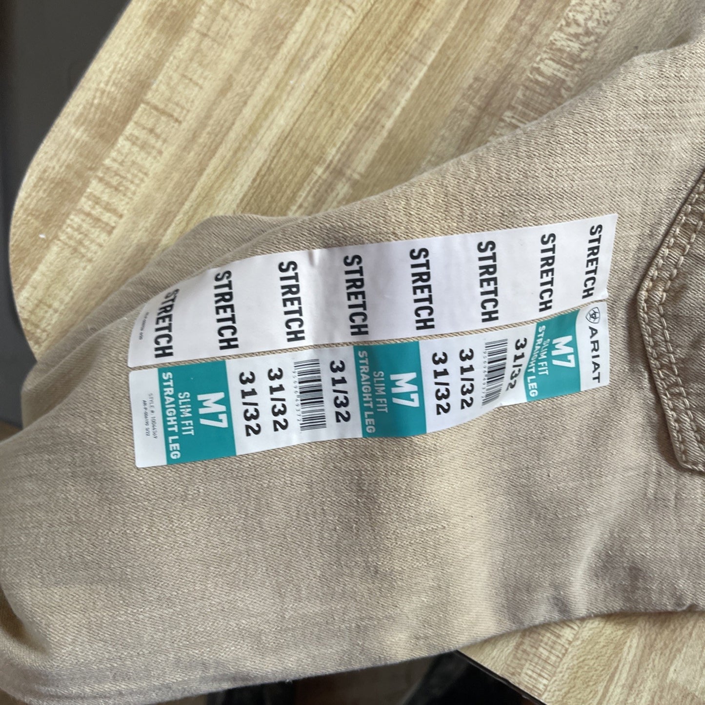 ariat m7 slim fit straight leg 31x32 NWT 