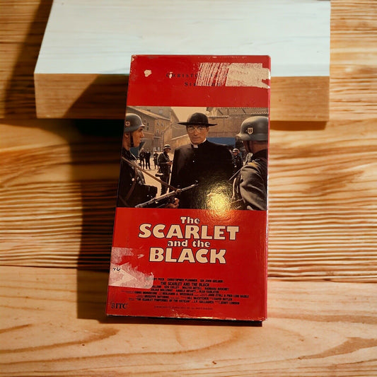 The Scarlet And The Black (VHS 1983) Vatican Drama Gregory Peck