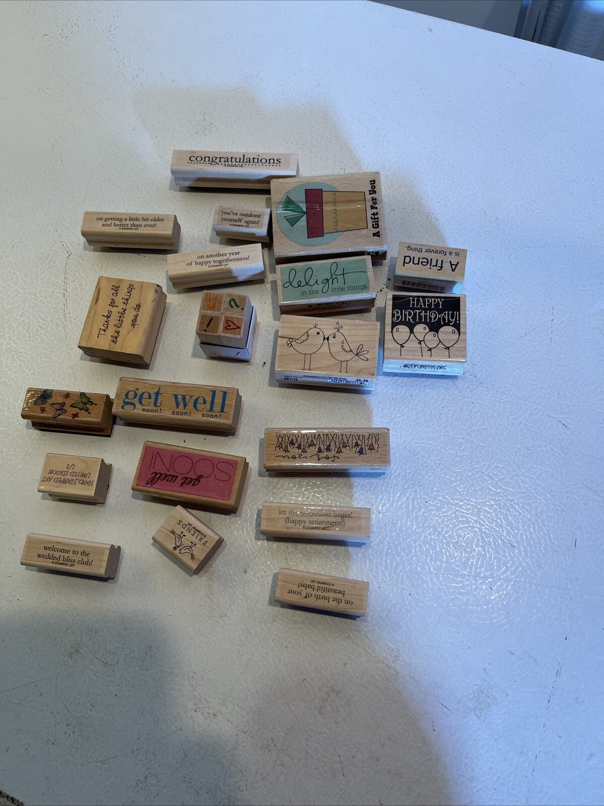 huge rubber stamp Collection lot
