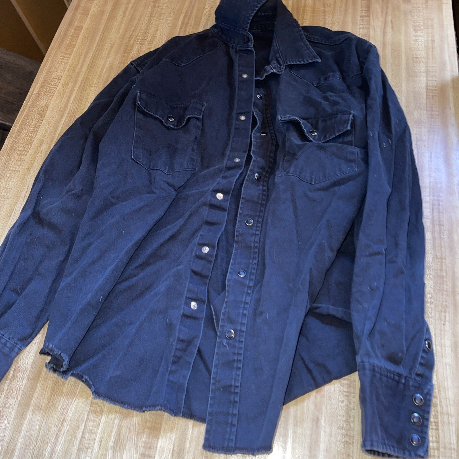 Wrangler Brushpopper Pearl Snap XL