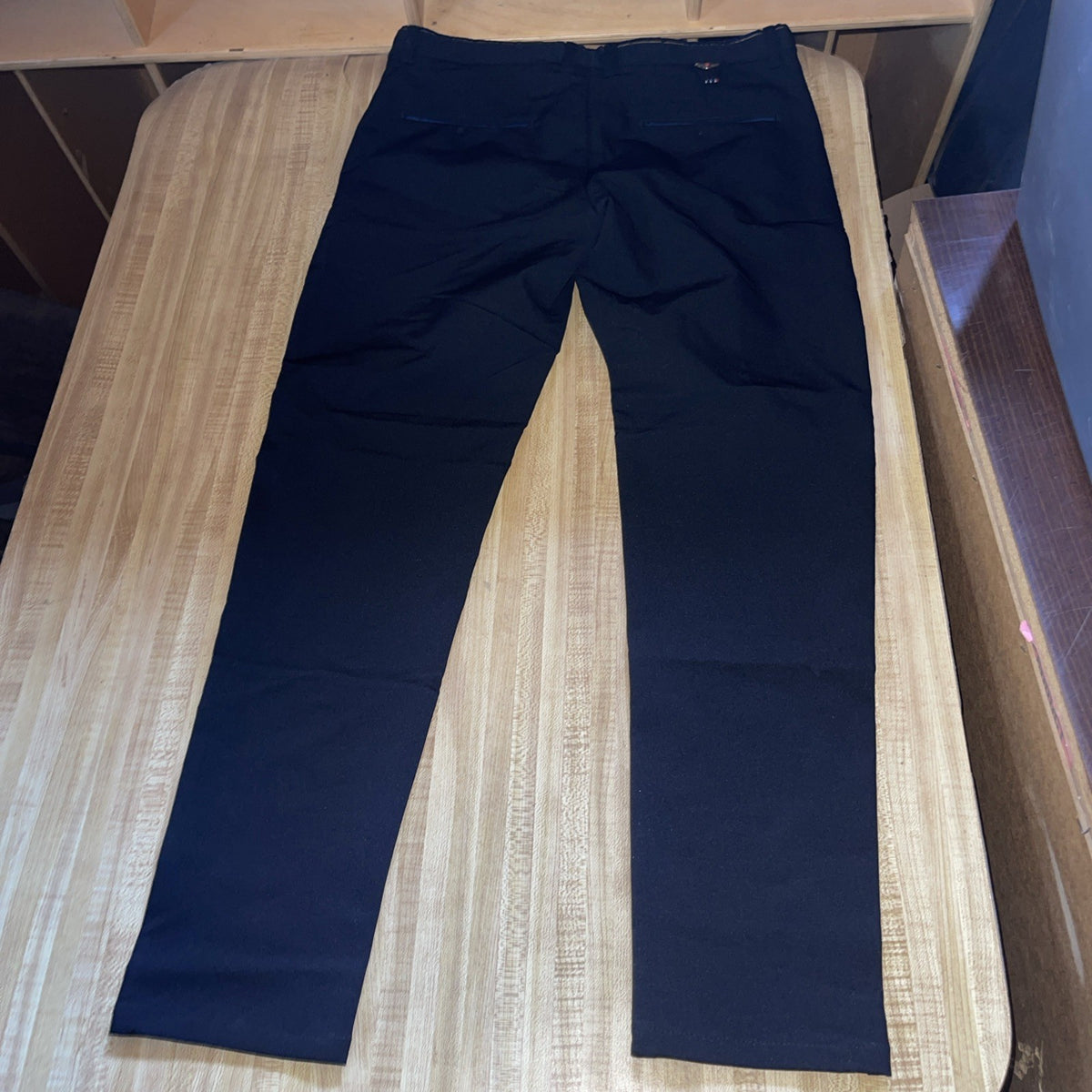 Plaid & Plain Pants 32/30