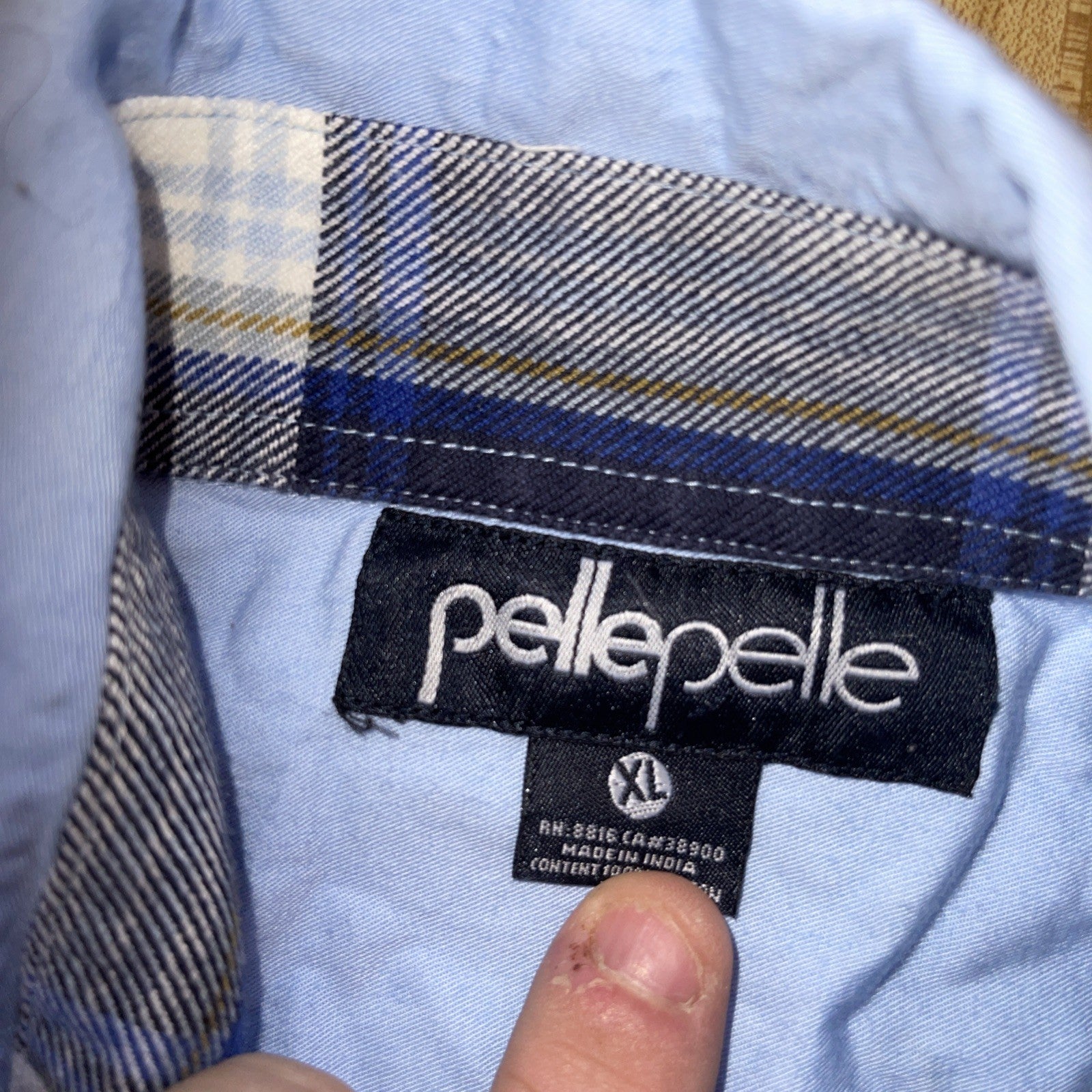 Pelle Pelle Button Up XL