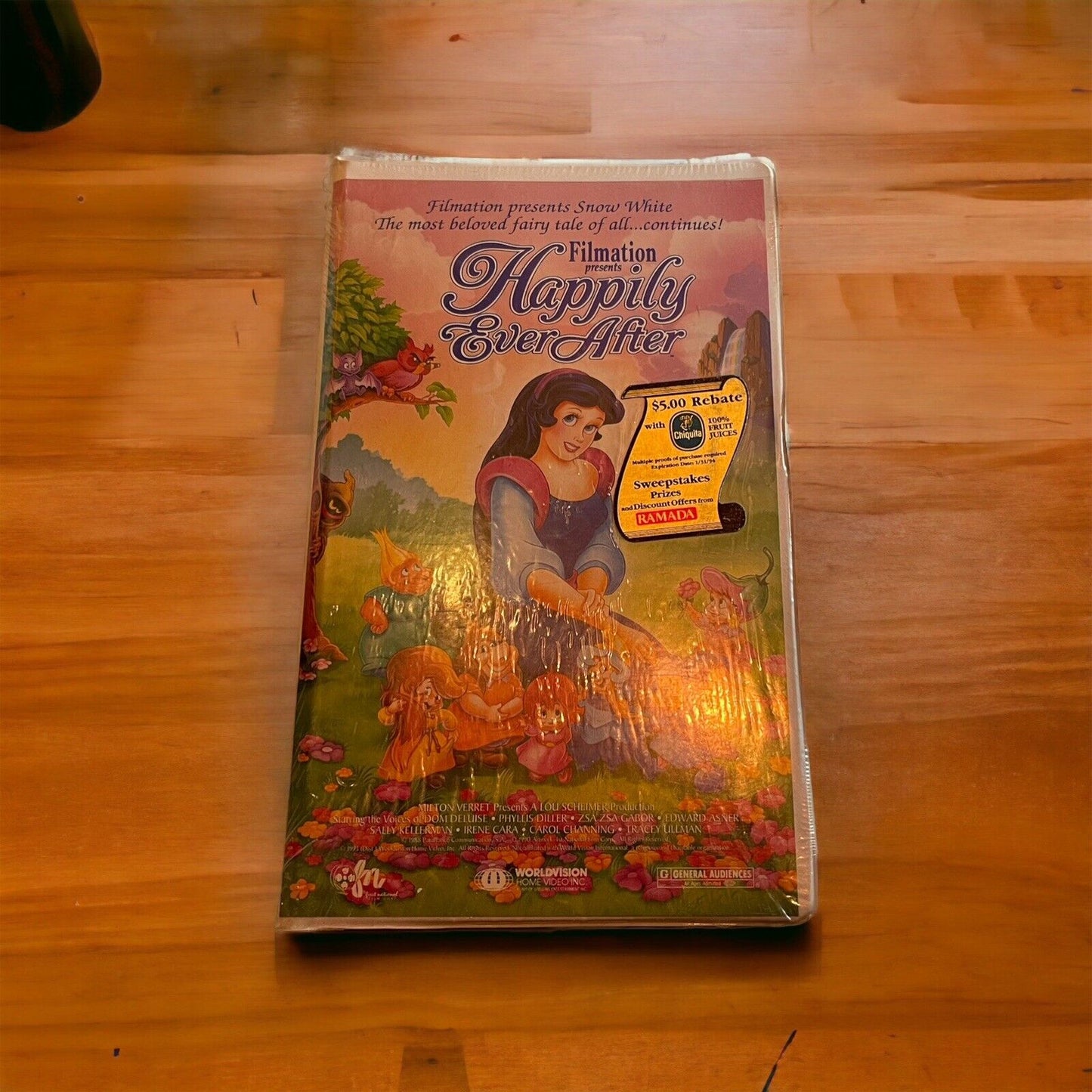 Happily Ever After (VHS, 1993, Worldvision)