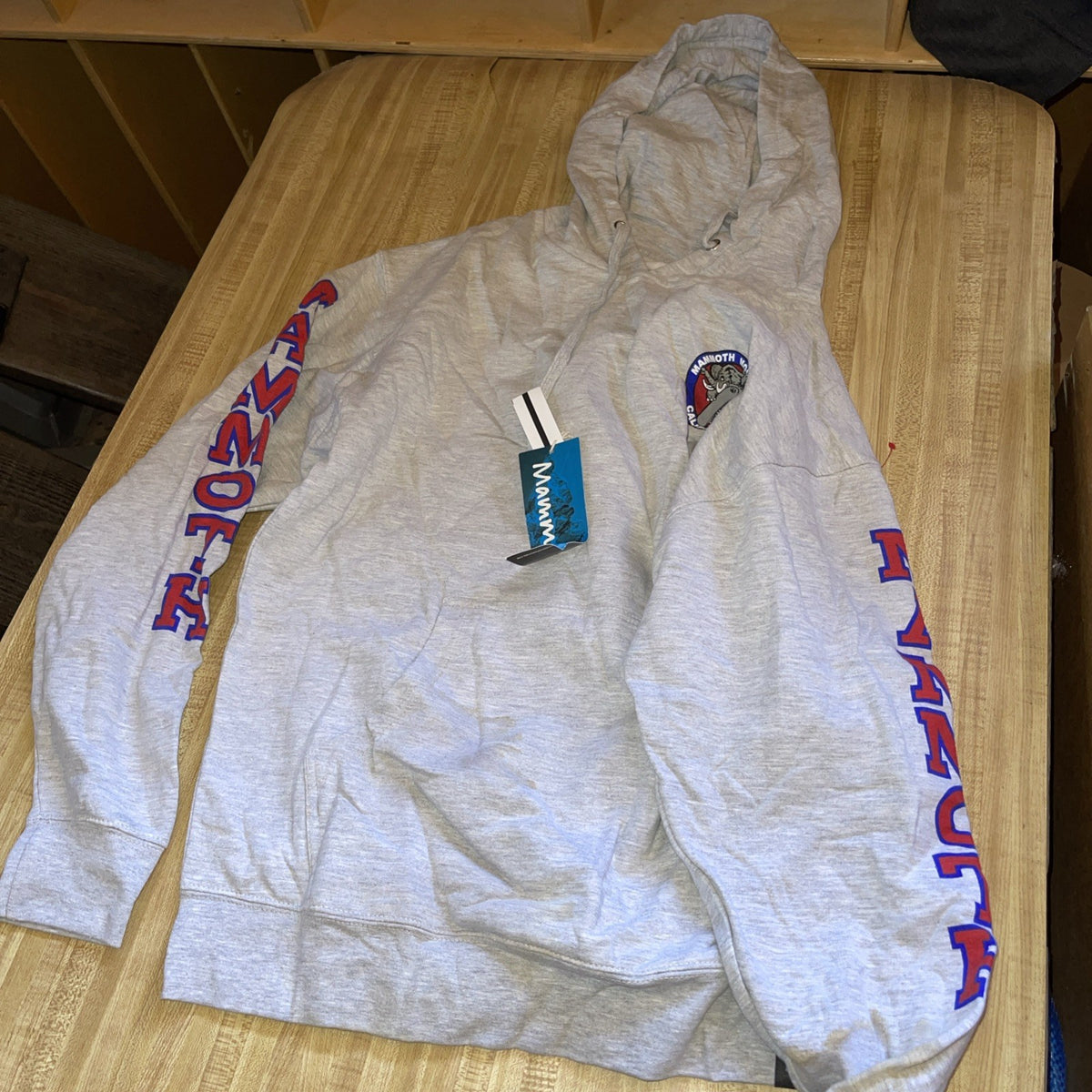 Mammoth Hoodie Large NWT 