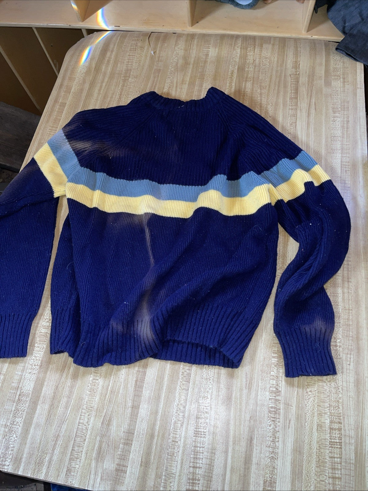 Vintage Lightning Bolt Sweater Large 