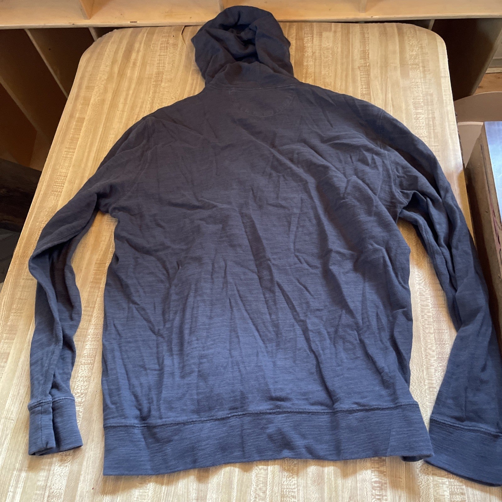 Faherty Sunwashed Organic Cotton Hoodie Large 