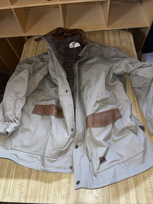 vintage walls chore coat 2XL Collar Is Peeling On The Inside