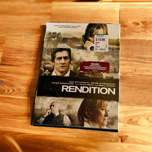 Rendition DVD Reese Witherspoon Jake Gyllenhaal Drama Thriller