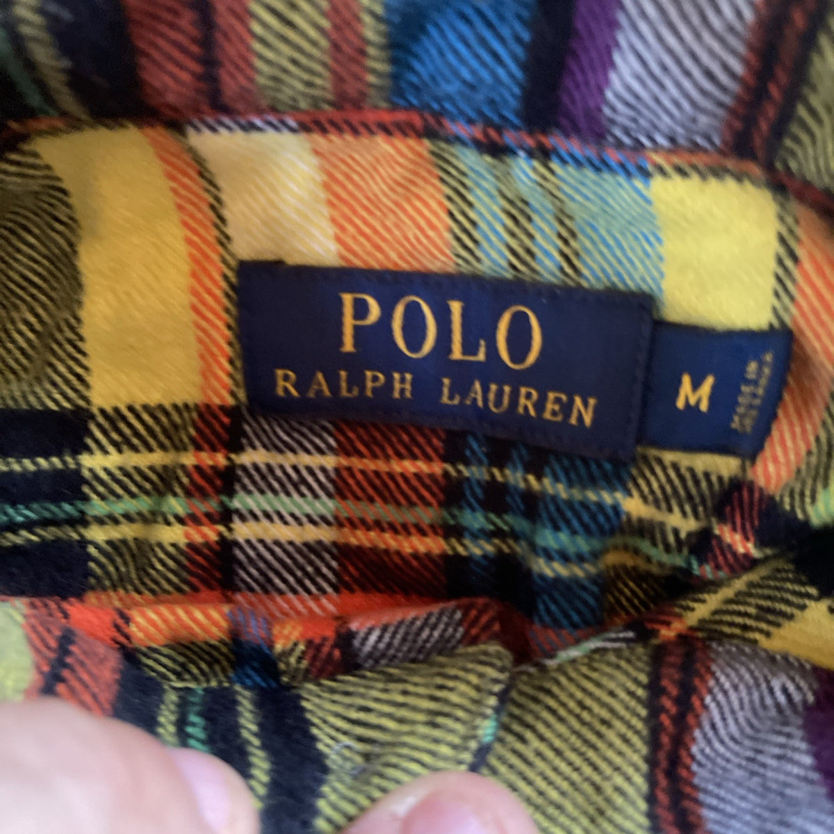 polo ralph lauren flannel shirt Medium 