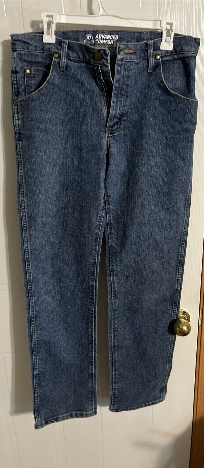 Wrangler 47 Regular Fit Advanced Comfort Jeans 31x34