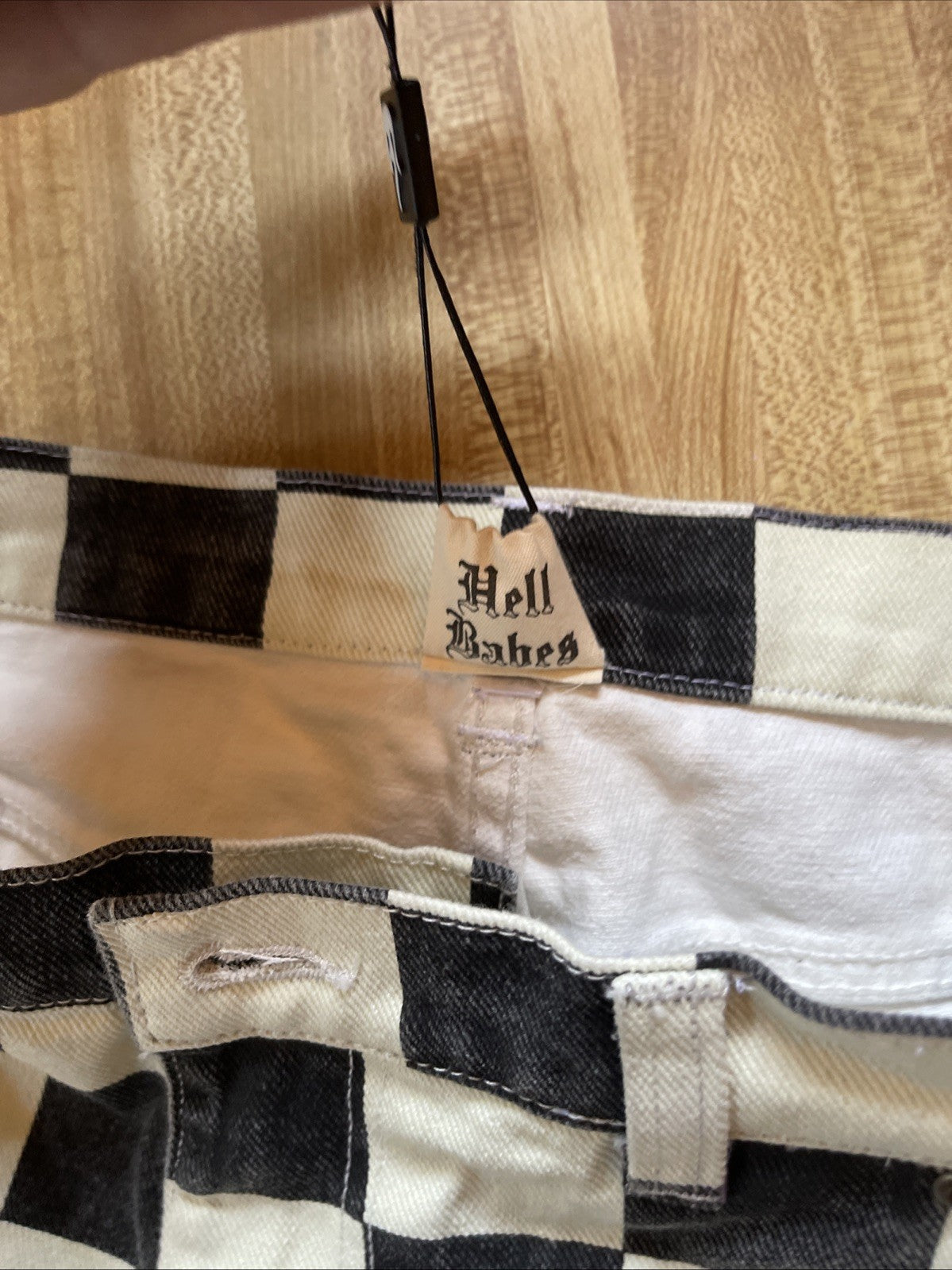 Hell Babes Double Knee Jeans 16 NWT