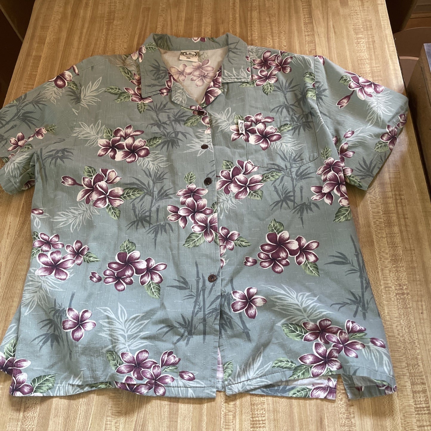 Go Barefoot Hawaiian Shirt 2XL