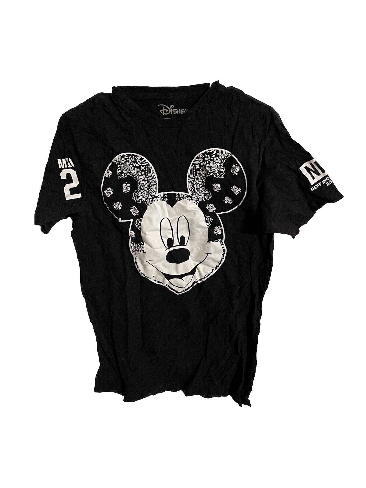 Disney X Neff T Shirt Medium 
