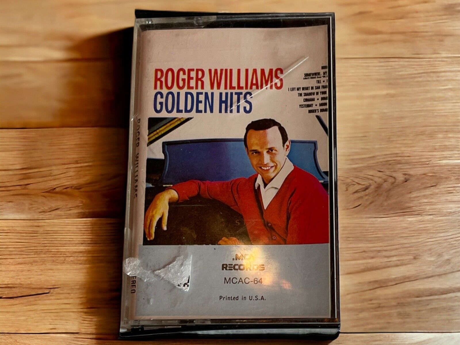 Roger Williams Golden Hits Cassette 