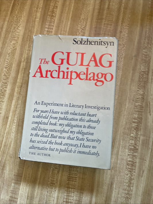 the gulag archipelago hardcover