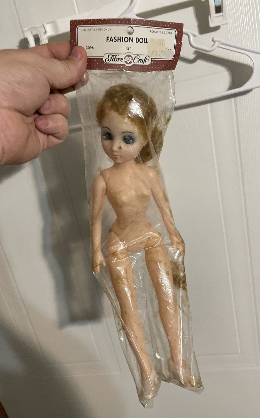 fiber craft doll 15 inch