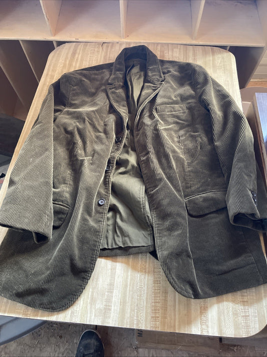 vintage polo ralph lauren corduroy blazer XXL