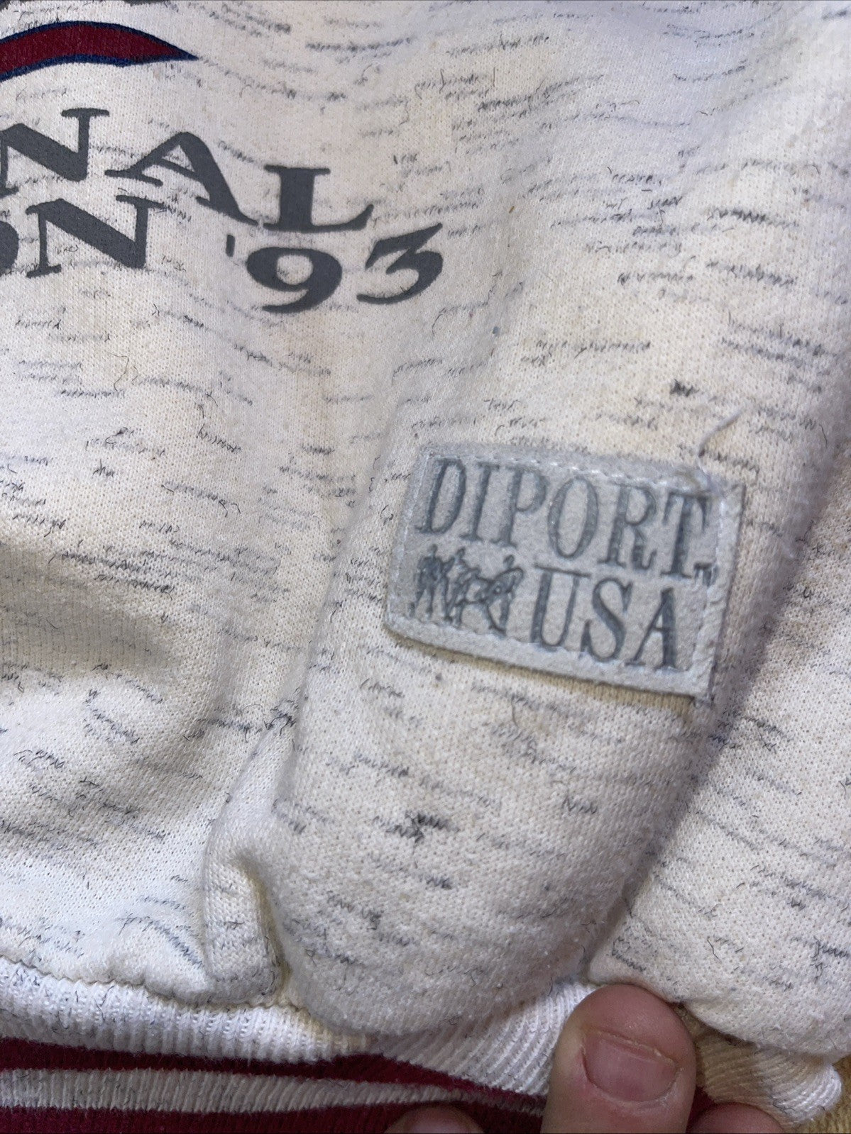 Vintage 1993 FFA National Convention Sweatshirt Medium 