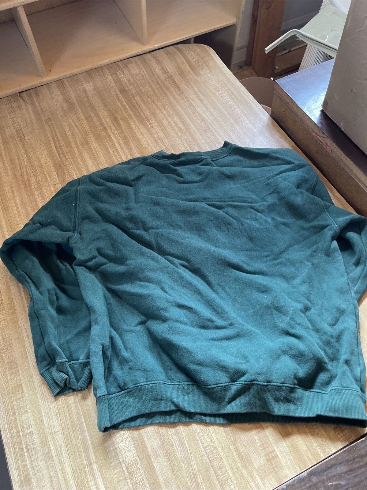 Vintage Flintstones Visit Bedrock Sweater Small Right Sleeve Is Faded