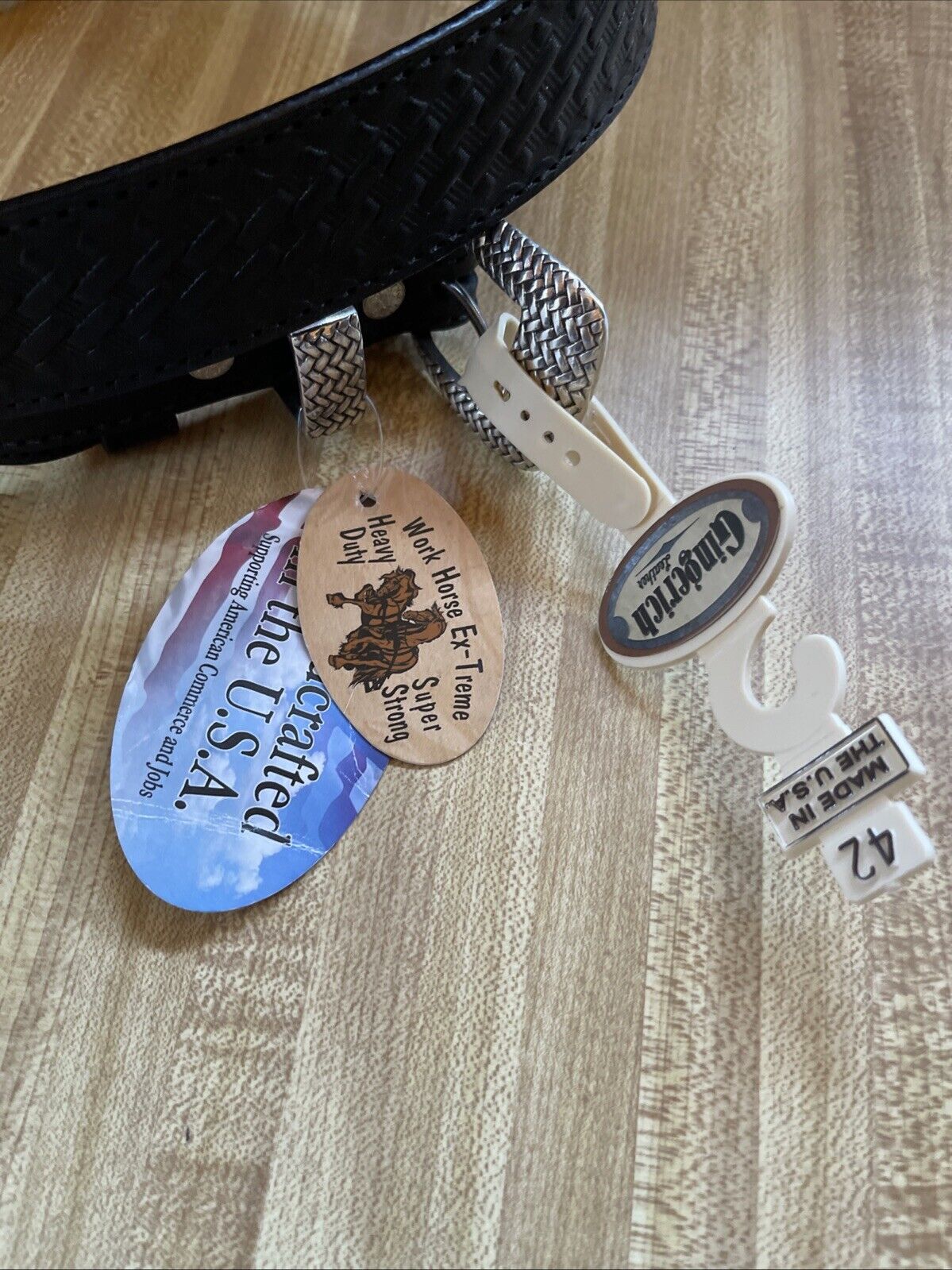 Gingerich Belt 42 NWT