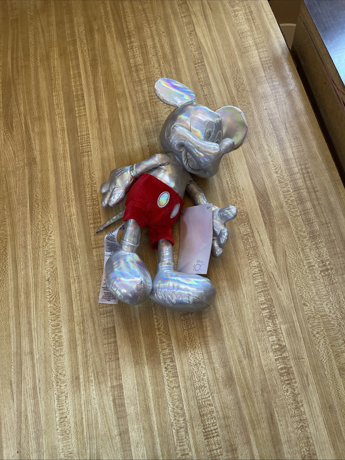 Disney 100 Years Of Wonder Mickey Mouse Plush Toy New With Tags