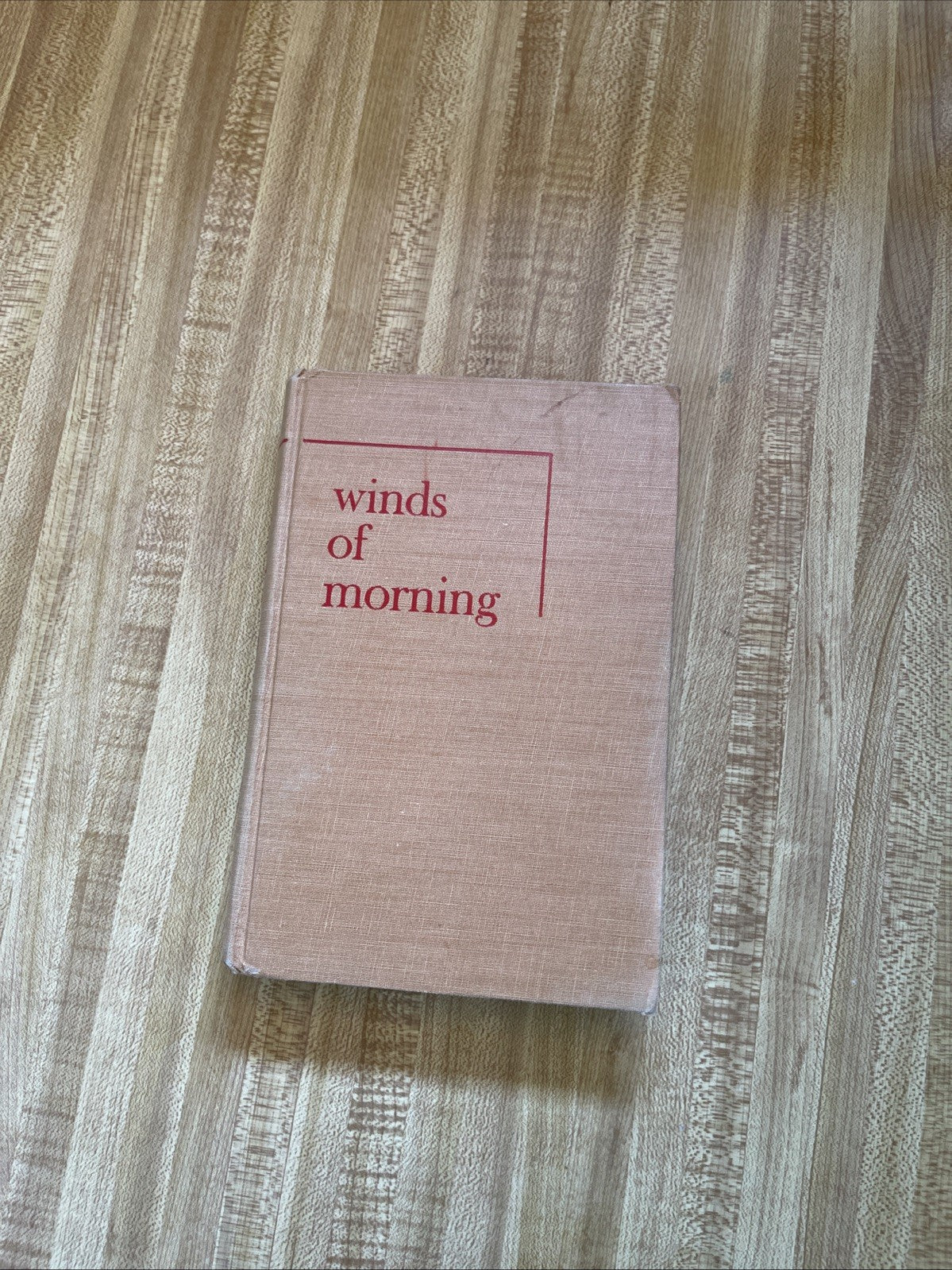 Winds Of Morning Hardcover 