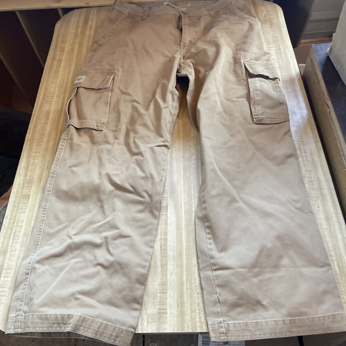 Lee Dungarees Cargo Pants 34/30 Tag Says 34/32 Wide Leg