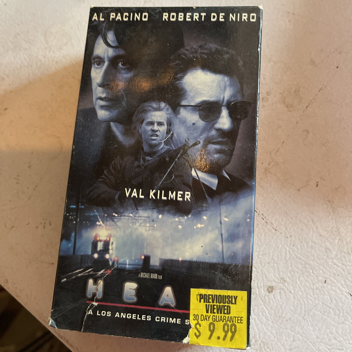 Heat (VHS, 1996, 2-Tape Set)