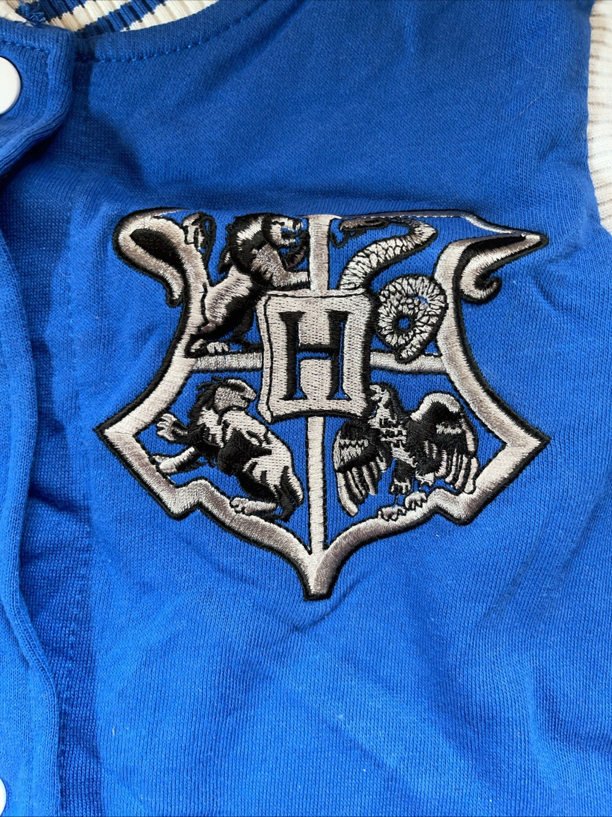 Harry Potter Varsity Jacket Style Sweater Large 