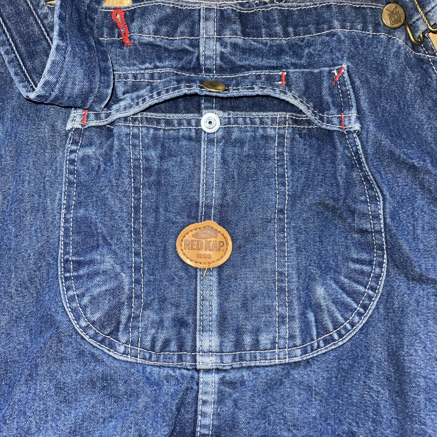Red Kap Denim Overalls 48/30