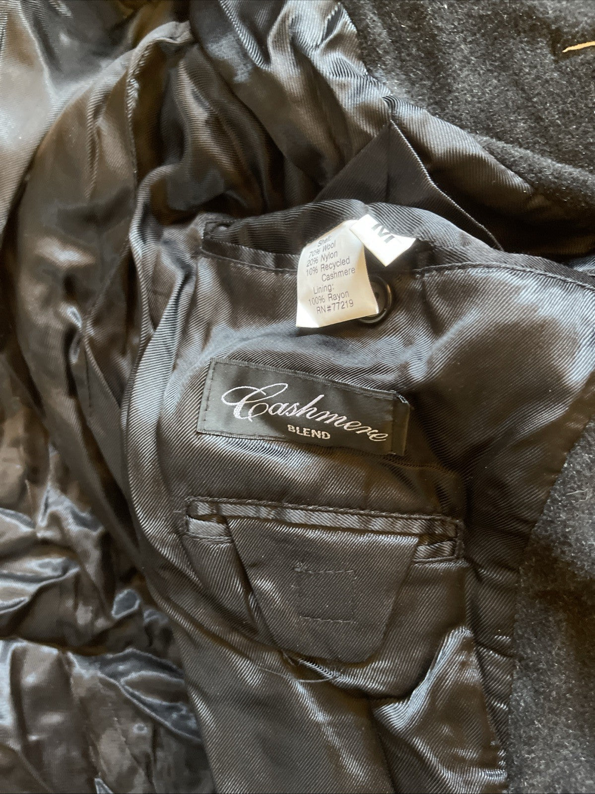 Baracuta Wool And Cashmere Overcoat Medium 