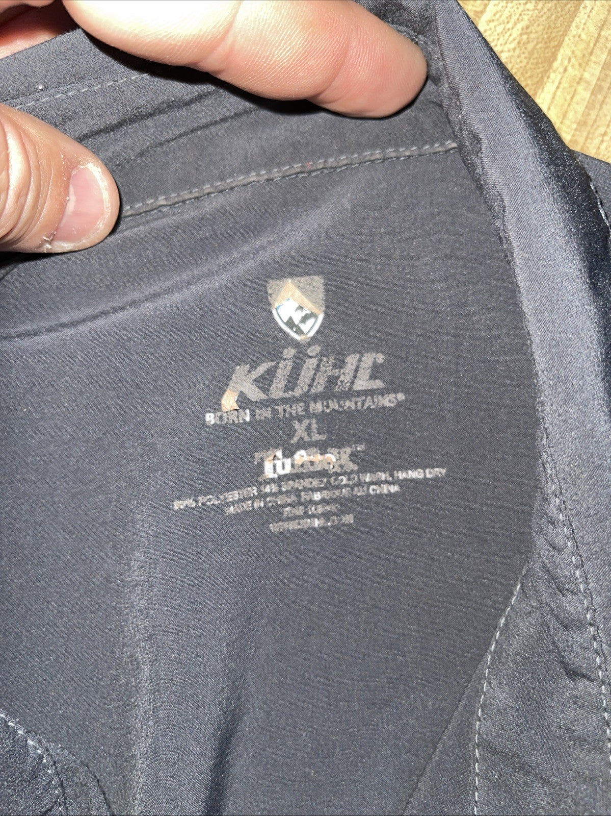 kuhl tufflex shirt xl